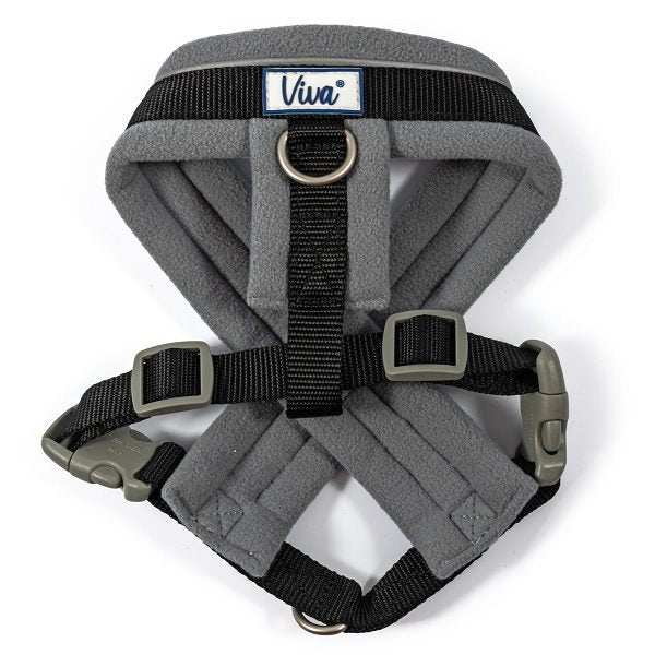 Ancol Viva Padded Dog Harness With Reflective Band Fleece Padding Five Sizes-AK Pet Supplies Ltd