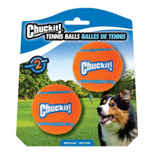 Chuckit! Tennis Ball Medium Twin Pack No Squeak Fetch Toy-AK Pet Supplies Ltd