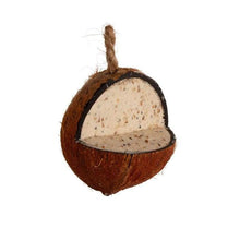 Extra Select Coconut Bird Feeder With Mealworms For Wild Birds Yearround-AK Pet Supplies Ltd