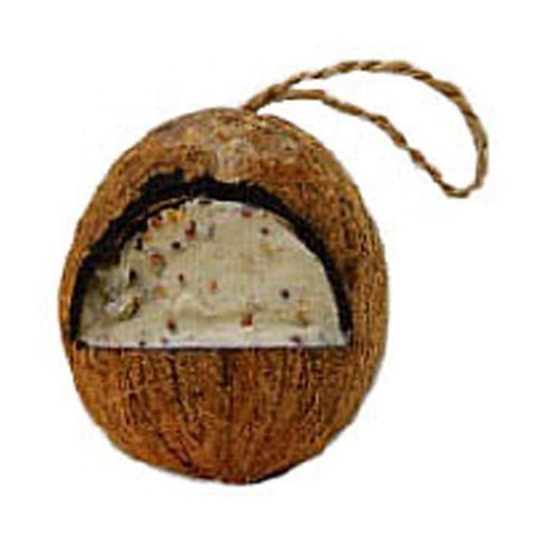 Extra Select Coconut Bird Feeder With Mealworms For Wild Birds Yearround-AK Pet Supplies Ltd