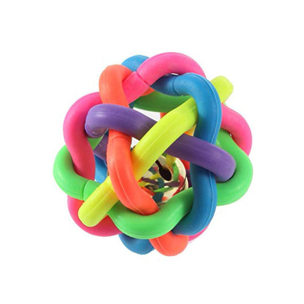 PetJoy Rubber Weave Ball Extra Tough Dog Cat Toy-AK Pet Supplies Ltd