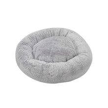 Zoon Grey Fur Calming Bean Small Dog Bed Model Znbean-AK Pet Supplies Ltd
